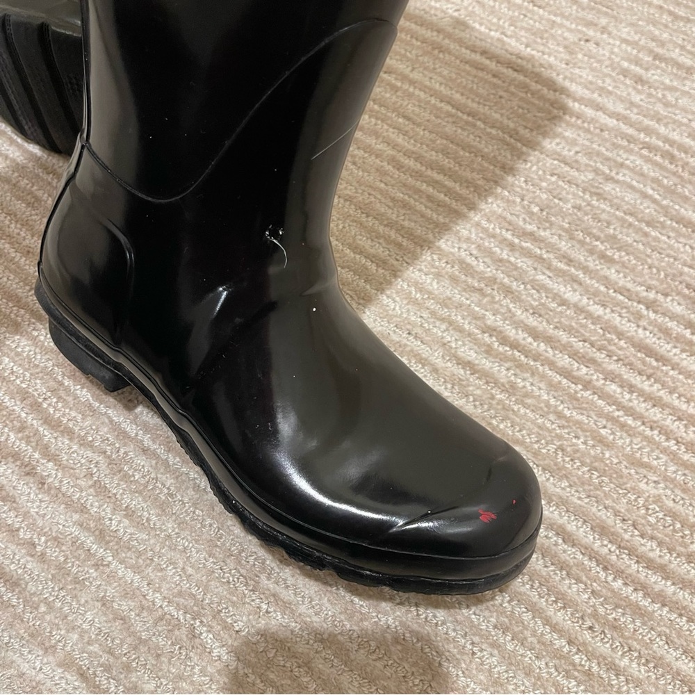 Hunter Boots - Tall Glossy Black - Size 8 Female - Picture 7 of 7